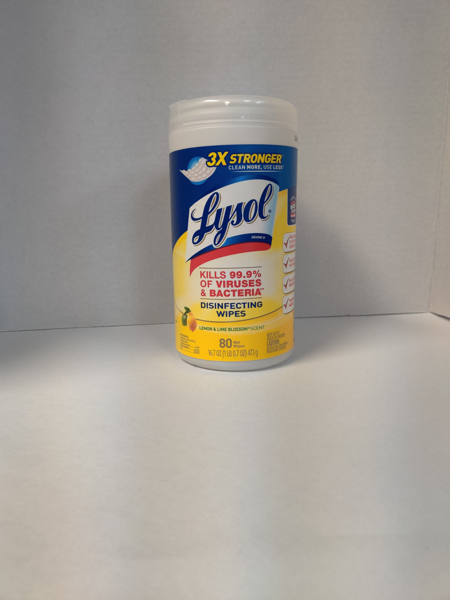 Lysol Disinfecting Wipes 80ct Safety 1st PPE
